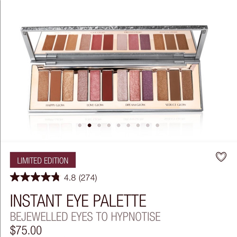 Charlotte Tilbury Bejeweled Eyes to Hypnotize Palette